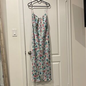 Zara Multicolor Floral Midi Dress